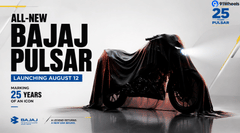 All-New Bajaj Pulsar Launching August 12, Marking 25 Year